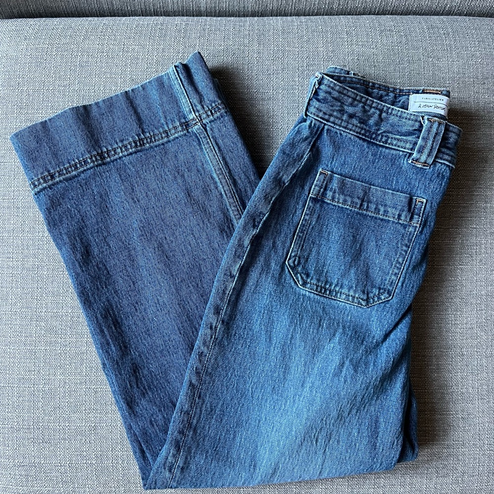 & Other Stories High Waisted FlareJeans